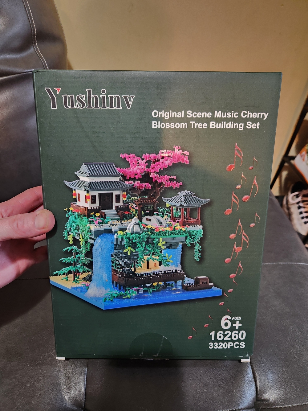 New Cherry Blossom Tree Building Set - Pink & Green